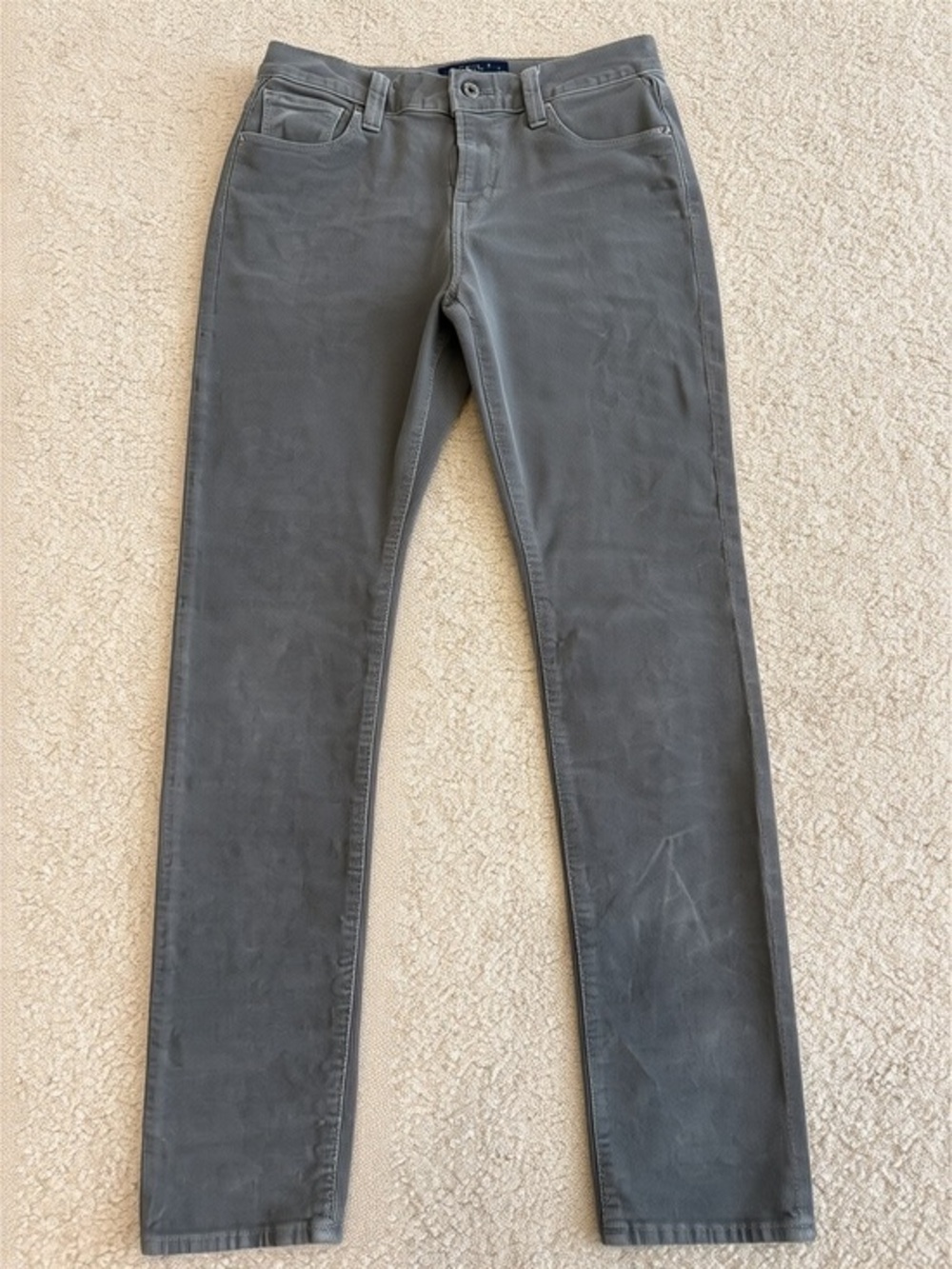 Lucky Brand Men's Slim Straight Jeans in Charcoal Gray